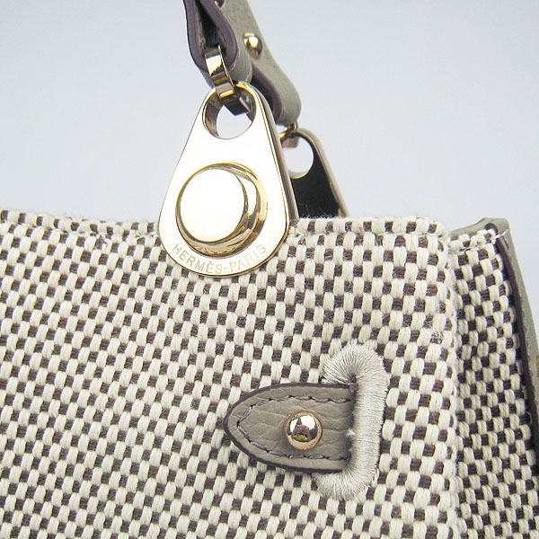 Fake Hermes New Arrival Double-duty handbag Grey 60668 - Click Image to Close